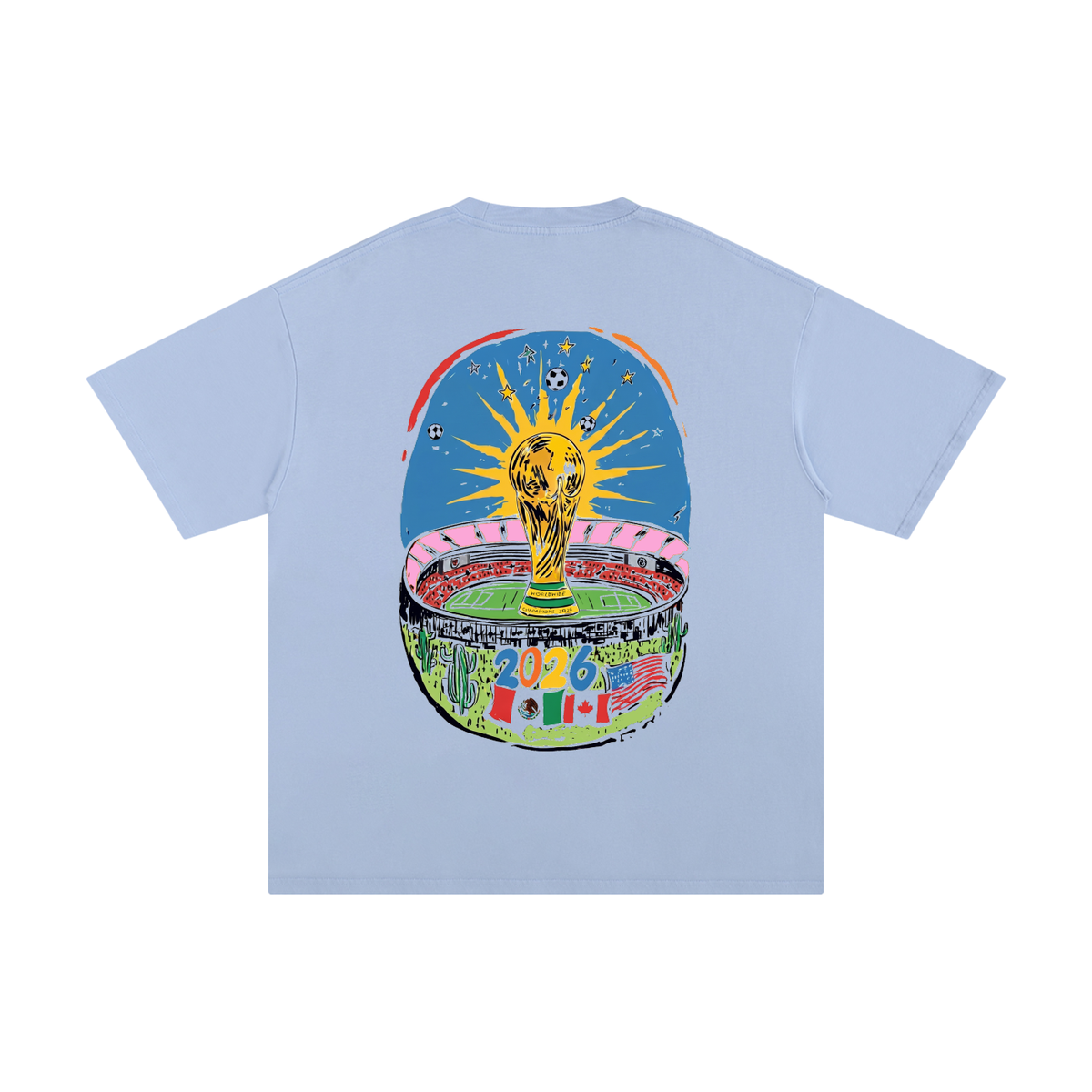 The World Tour SAFARWEAR World Cup 2026 cultural diaspora streetwear tee