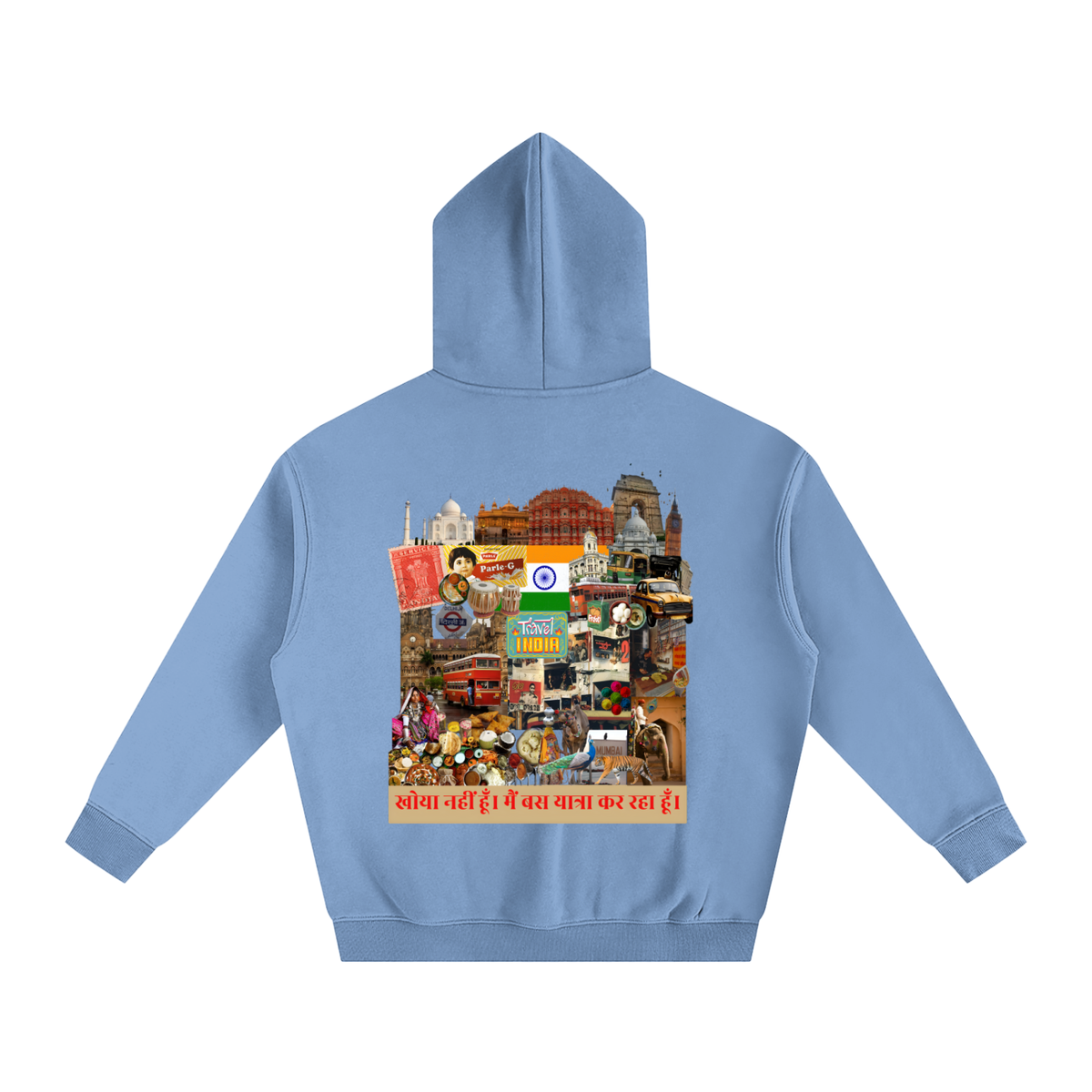 safar india,cultural streetwear,hindi quote,indian script,safar,indian heritage,streetwear,south asia,oversized hoodie,Bollywood