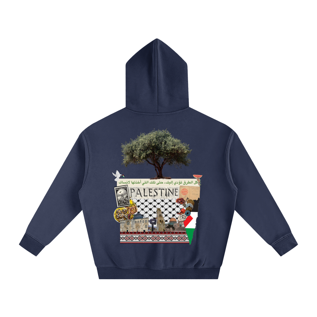 Storytelling Hoodie,Palestine,Middle Eastern Art,Cultural Fashion,SAFAR,Arabic,oversized fit,middle east,Unisex Hoodie,Wear Your Story