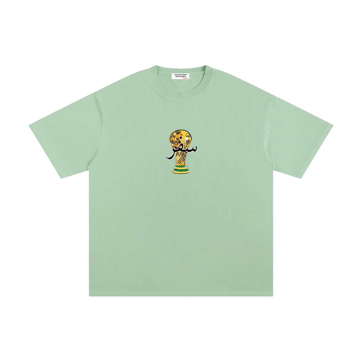 The World Tour SAFAR World Cup 2026 Tee — light apricot colorway | SAFARWEAR