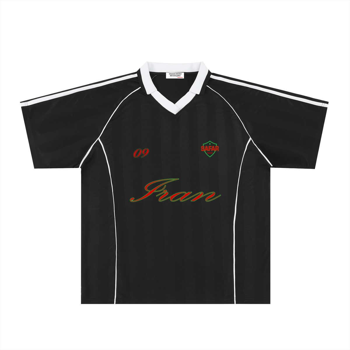 Team Melli Iran World Cup 2026 Jersey front — SAFARWEAR cultural streetwear