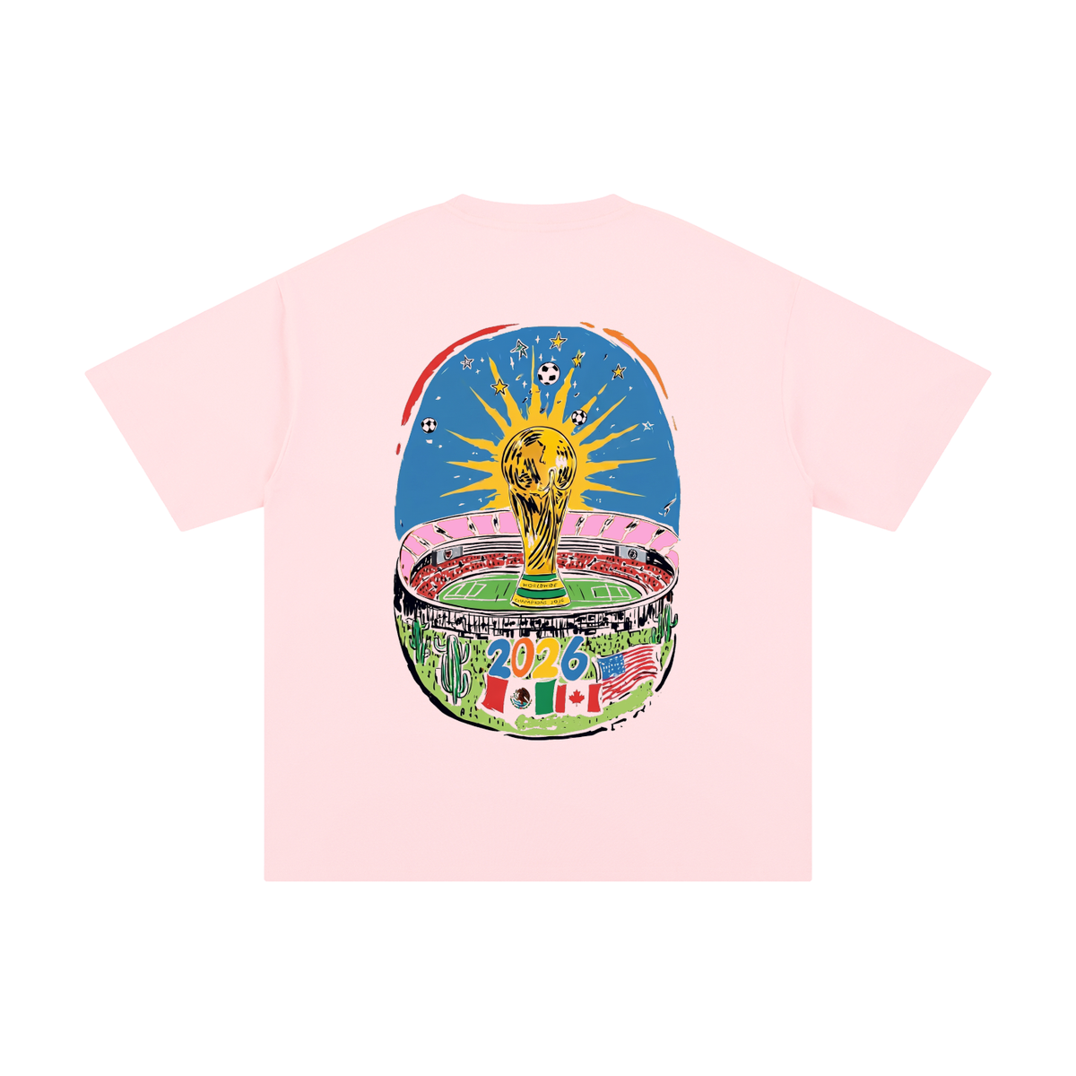 SAFARWEAR World Tour World Cup 2026 tee — diaspora cultural streetwear
