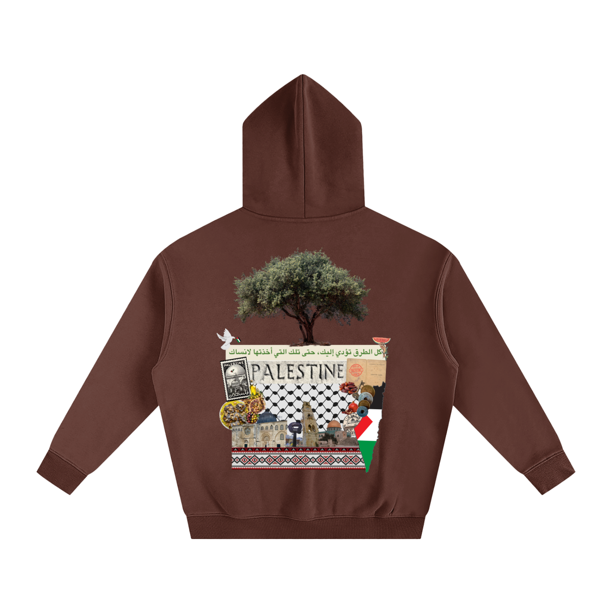 Storytelling Hoodie,Palestine,Middle Eastern Art,Cultural Fashion,SAFAR,Arabic,oversized fit,middle east,Unisex Hoodie,Wear Your Story