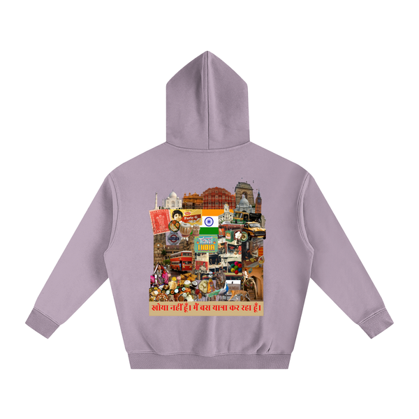 safar india,cultural streetwear,hindi quote,indian script,safar,indian heritage,streetwear,south asia,oversized hoodie,Bollywood